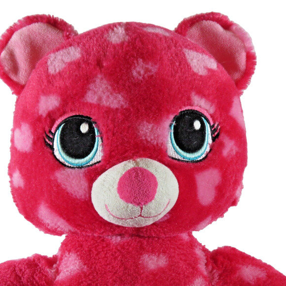 Build a Bear 17" Teddy Bear Red  Hearts Valentine Day 2015 Plush Stuffed Animal - Picture 2 of 14